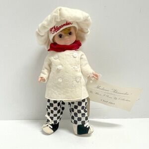 1998 Madame Alexander Chef Alex 8" Doll from "The When I Grow Up Collection"